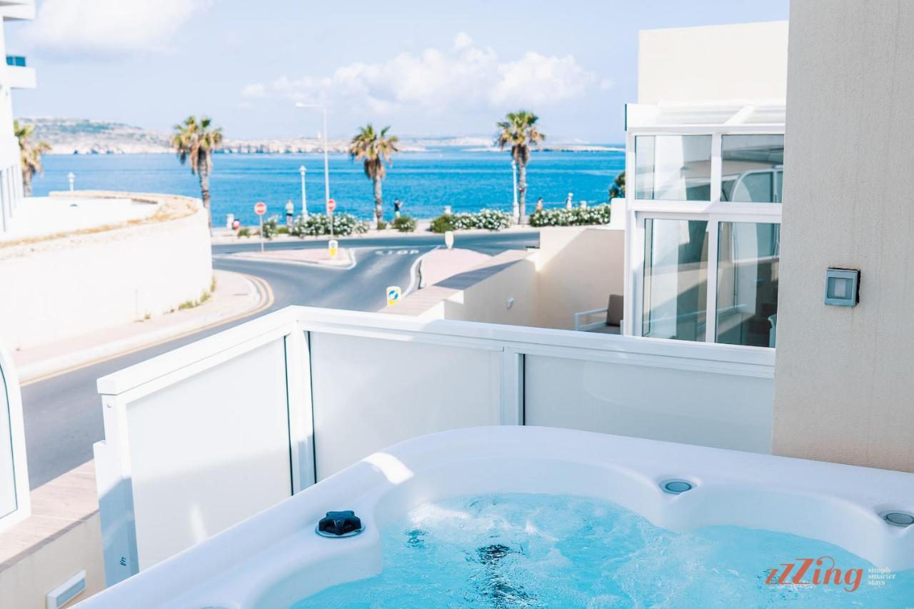 Stunning Holiday Villa With A Heated Jacuzzi San Pawl il-Baħar Eksteriør billede